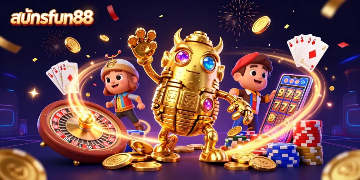สมัครfun88 พร้อมเล่นสล็อตออนไลน์จากค่ายดังในภาพ 3D สุดระทึก