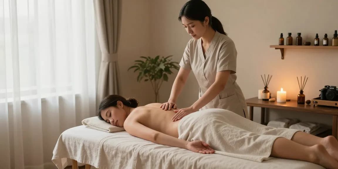 Rejuvenating 마포스웨디시 therapy session in a calm spa environment, showcasing relaxation techniques with candles and essential oils.