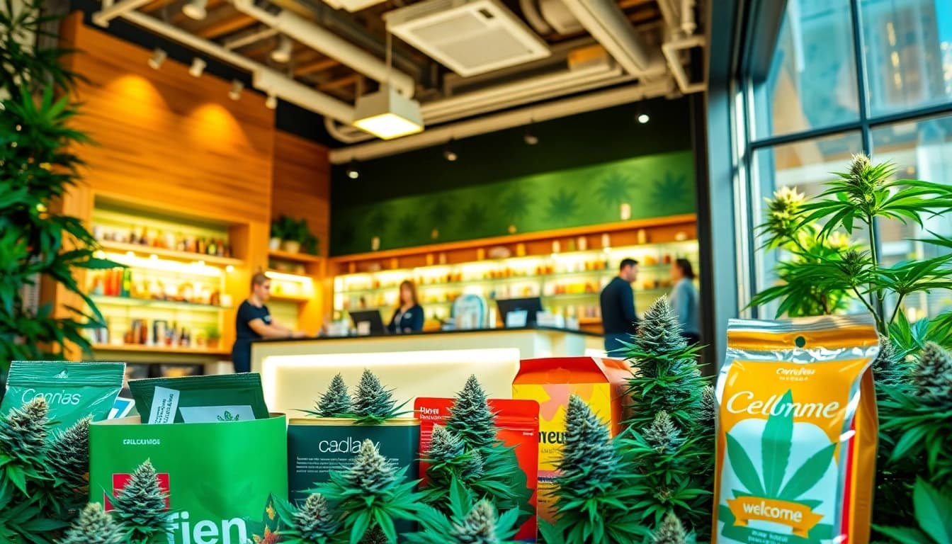 Buy high-quality cannabis products where can you buy weed at an inviting storefront.