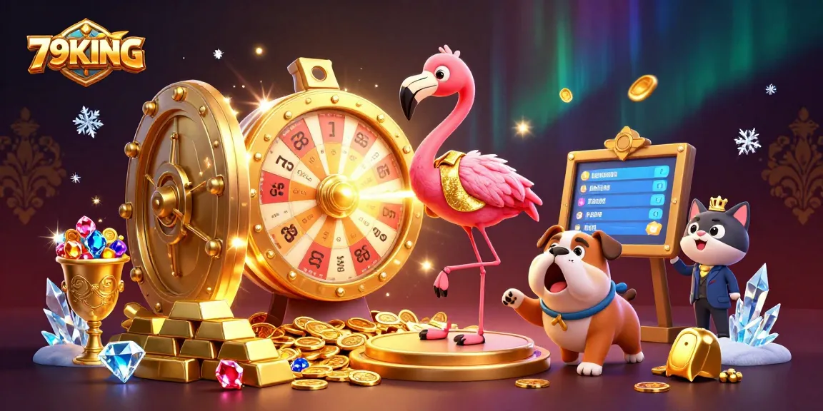 Spin the golden prize wheel at 79KING for exciting rewards and thrilling wins!