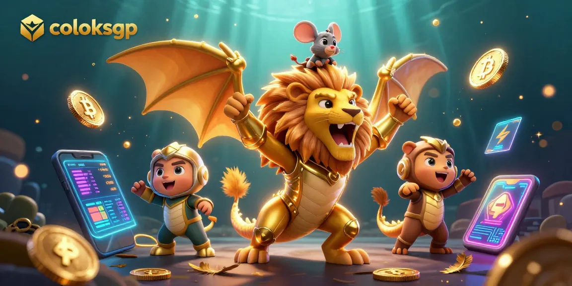 Engage with coloksgp's thrilling casino experience featuring an epic scene of adventure.