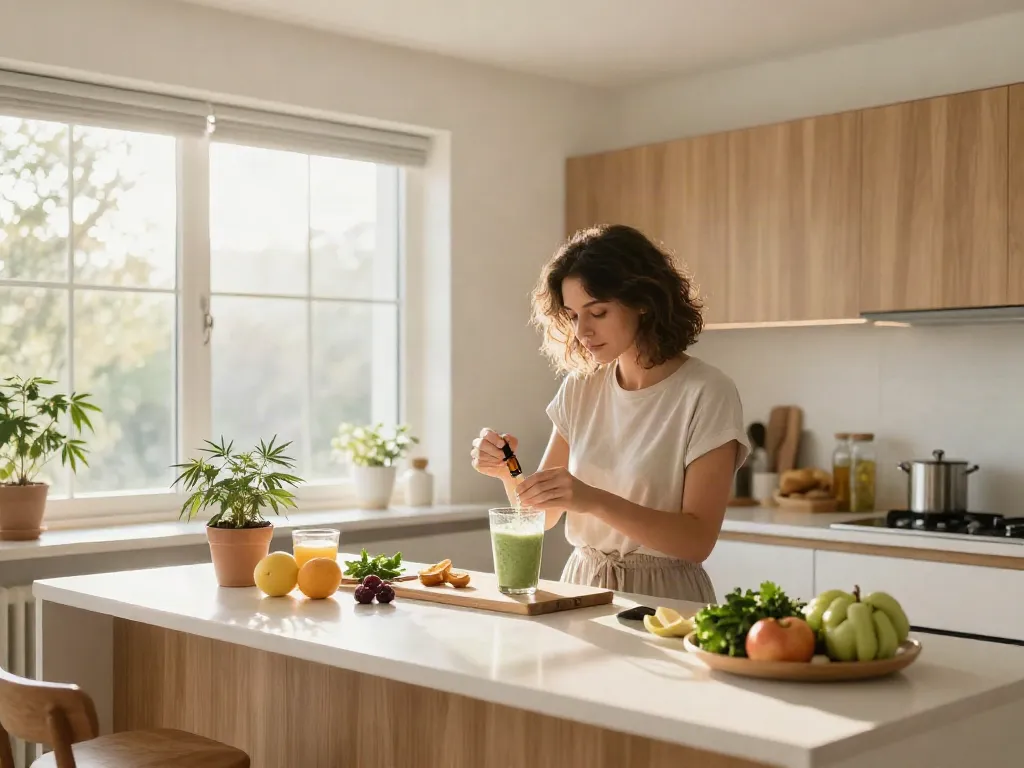 Explore cheap dabs alongside fresh CBD oil in a morning wellness routine, combining health and natural ingredients.