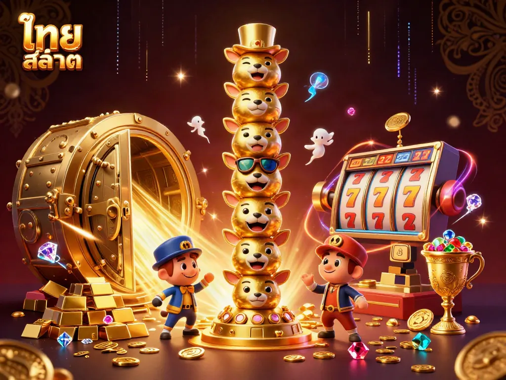 Engage with ไทย สล็อต by exploring exciting gaming adventures featuring a golden totem and treasures.