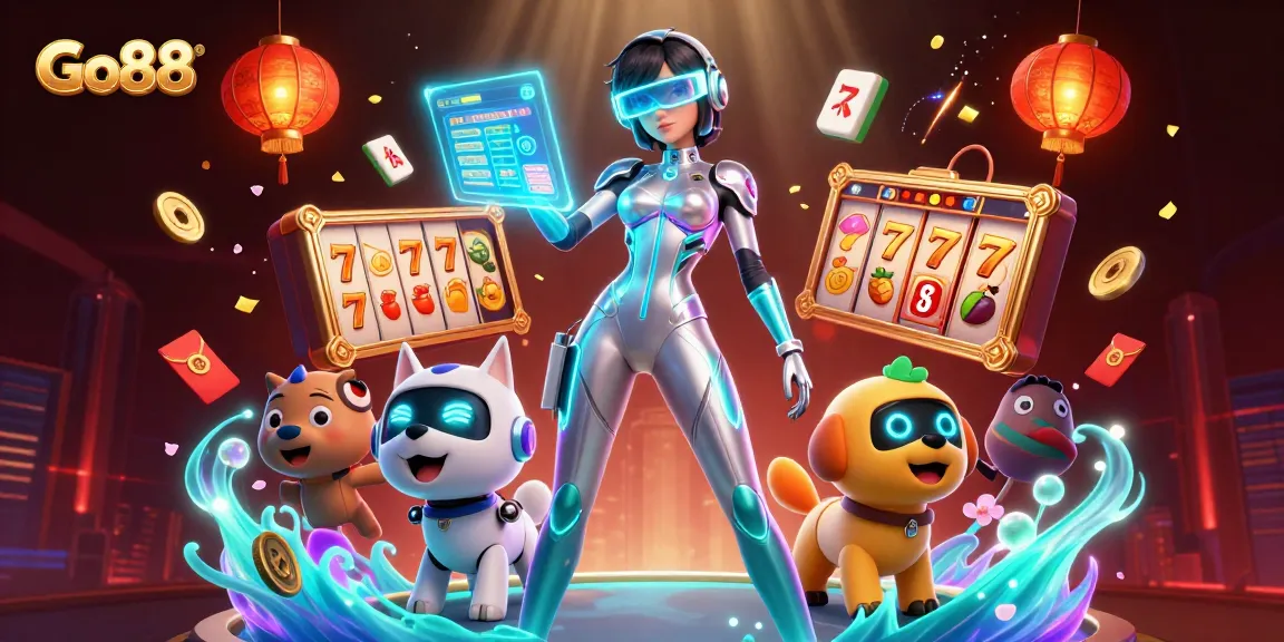 Engage with Go88's vibrant gaming experience through stunning casino visuals and exciting game elements.