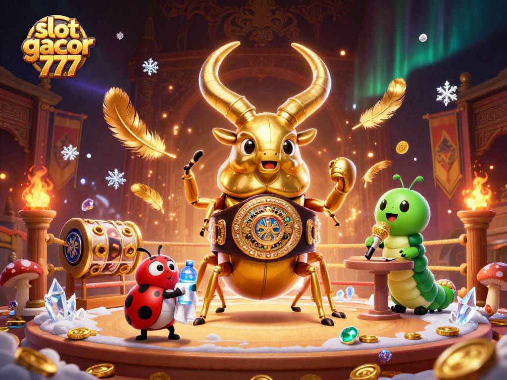 Experience the excitement of slot gacor 777 with vibrant characters and dynamic casino elements.