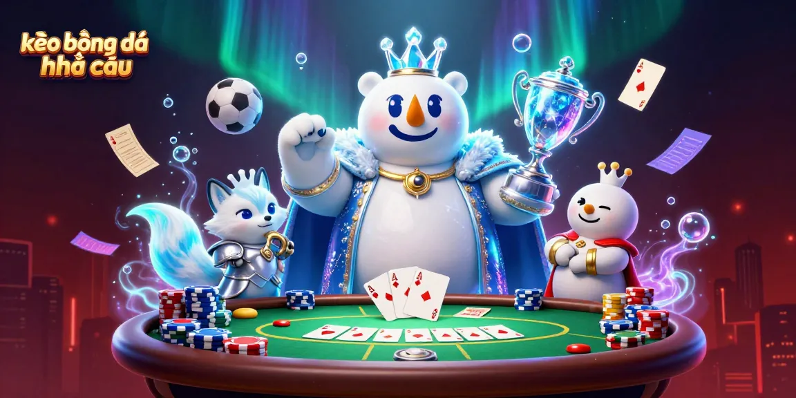 Experience kèo bóng đá nhà cái with exciting sports betting action, vibrant colors, and dynamic scenes.