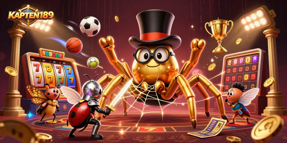 KAPTEN189, slot online gacor dengan elemen karakter menarik dalam ilustrasi 3D, sajikan pengalaman bermain yang seru.