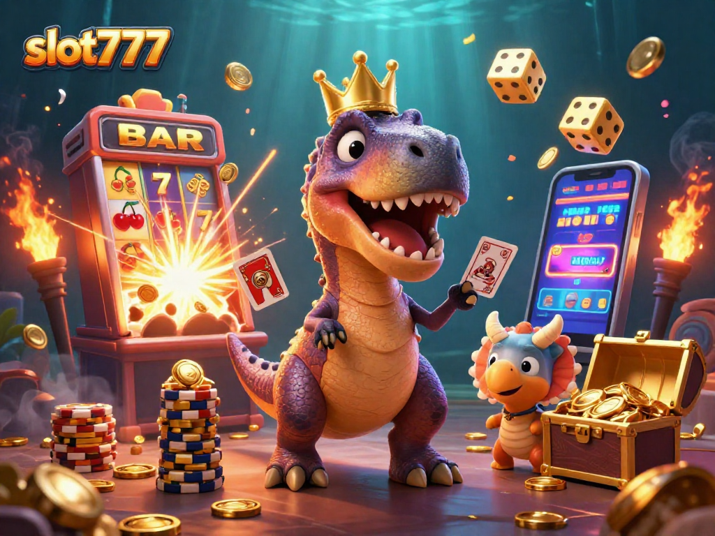 Engage with slot777 opportunities featuring vibrant characters, jackpot slots, and thrilling casino actions.