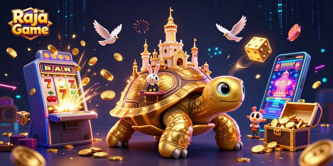Raja Game offers thrilling gameplay with colorful characters and a vibrant casino environment.
