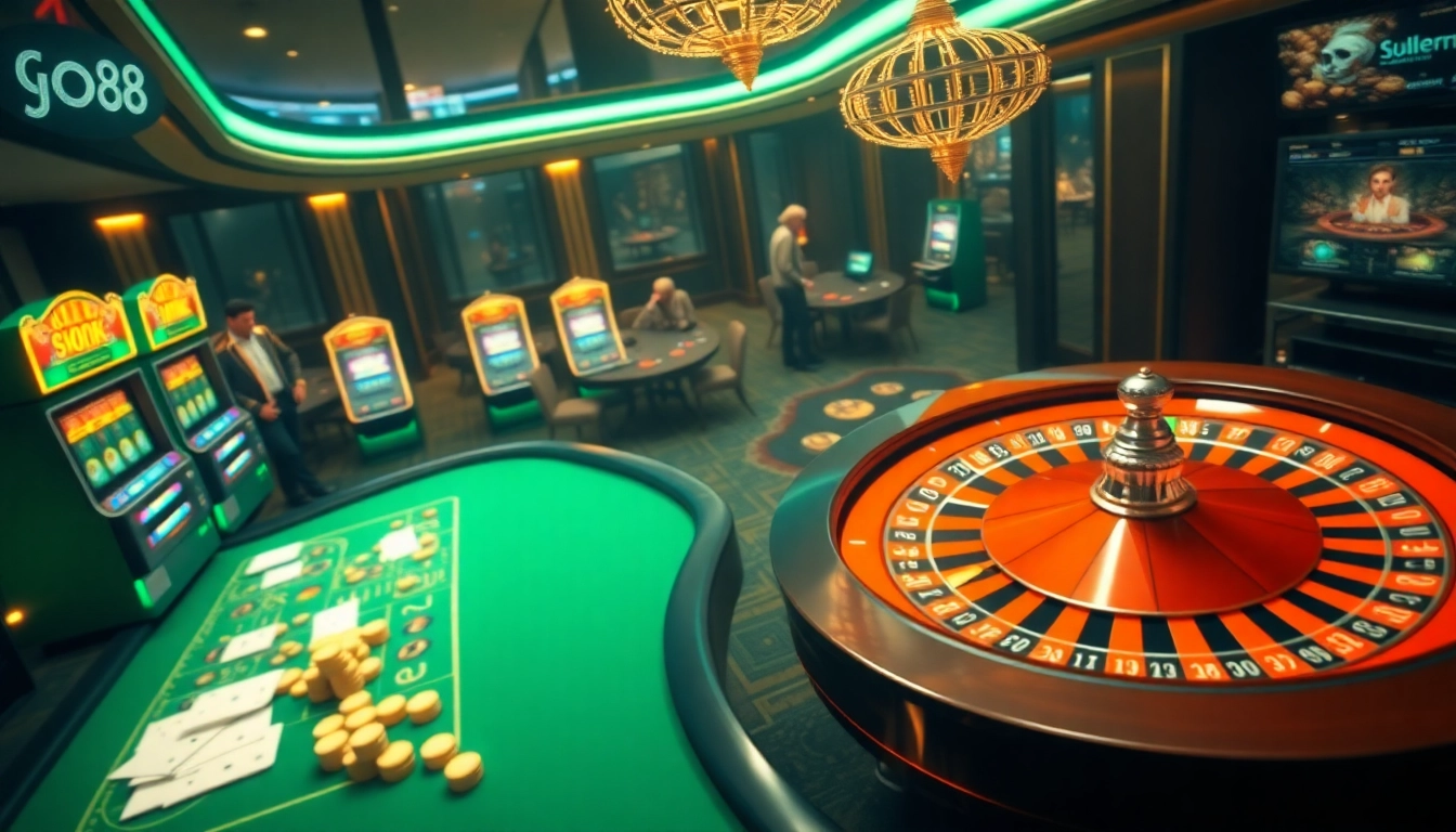 Experience the excitement of tải go88 with dynamic games and a luxurious virtual casino environment.