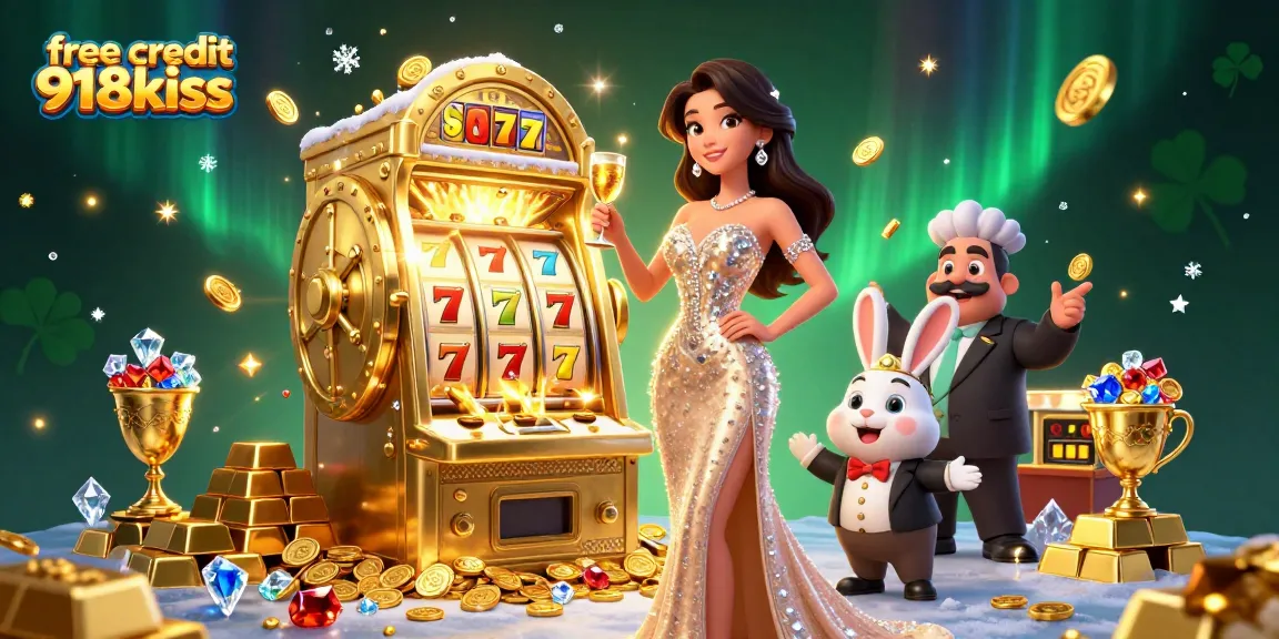 Spin the reels with free credit 918kiss, enjoy jackpot excitement and dazzling prizes