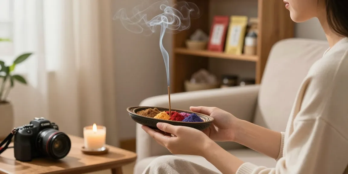 Experience the best-powder-incense with serene ambiance and soothing smoke.