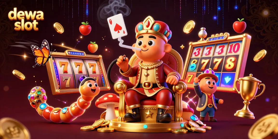 Menggunakan dewa slot, pemain merasakan keberuntungan di mesin slot dengan simbol kemenangan dan jackpot.