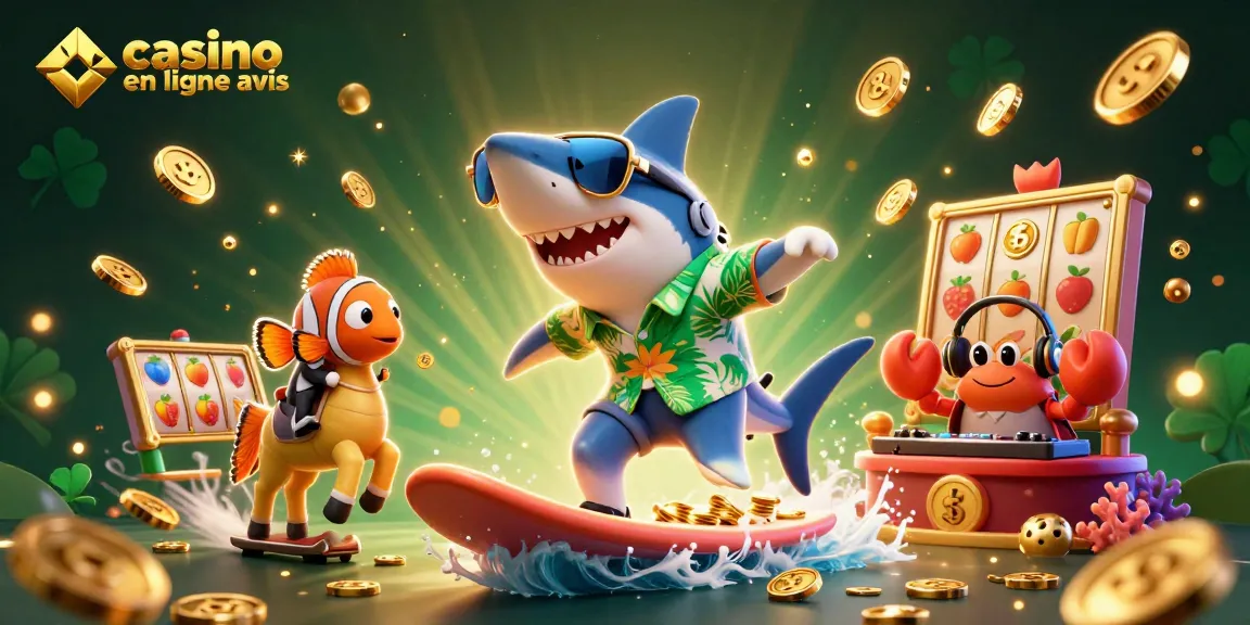 Découvrez une action de jeu palpitante avec notre scène illustrée pour les avis de casino en ligne, mettant en vedette des personnages vibrants parmi des pièces d'or.