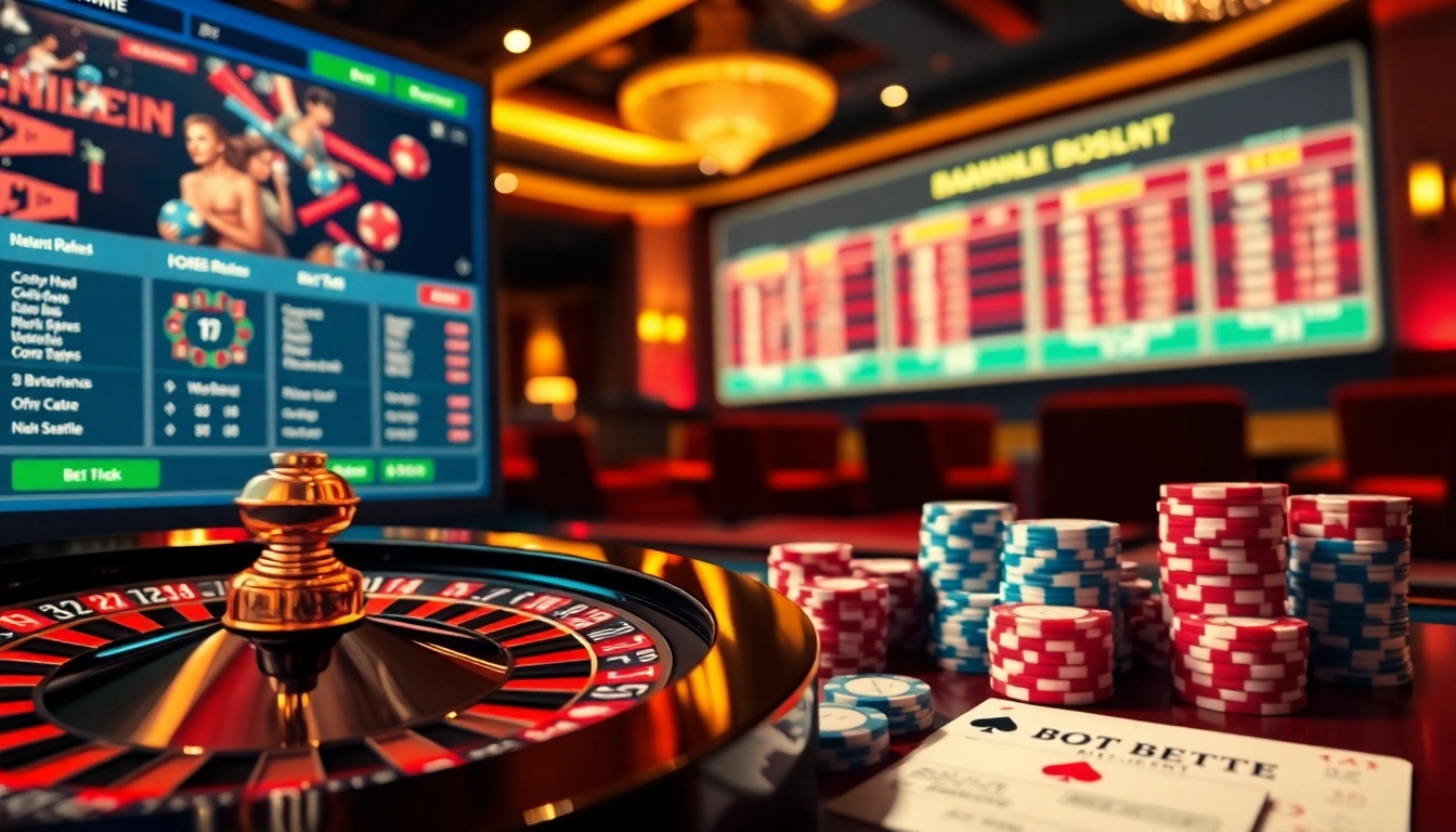 Engage in thrilling online gambling with llink alternatif sbobet showcasing a virtual roulette wheel.