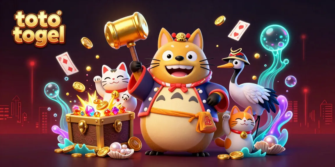 Toto togel: Rayakan keberuntungan Anda dengan karakter yang berwarna-warni dan elemen dinamis dalam adegan perjudian yang mendebarkan.