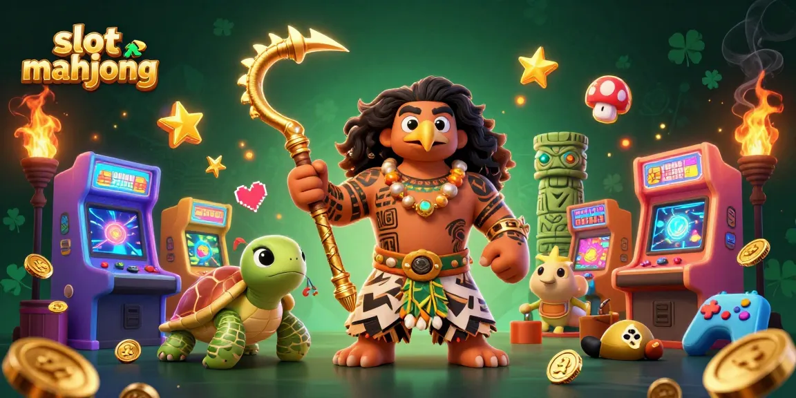 Experience excitement with the slot mahjong game showcased with vibrant characters and immersive elements.