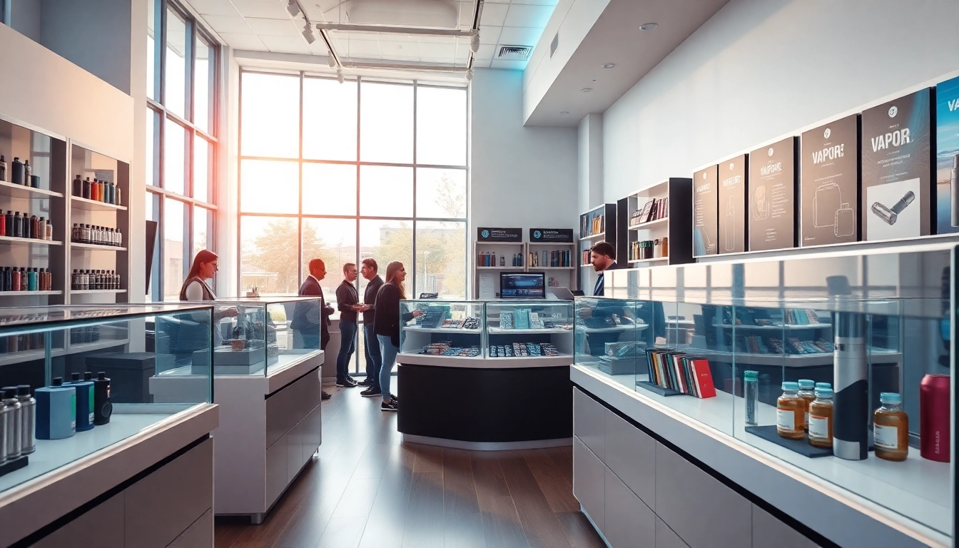 Browse various vaping products at primevaporusa.com in a welcoming shop atmosphere.