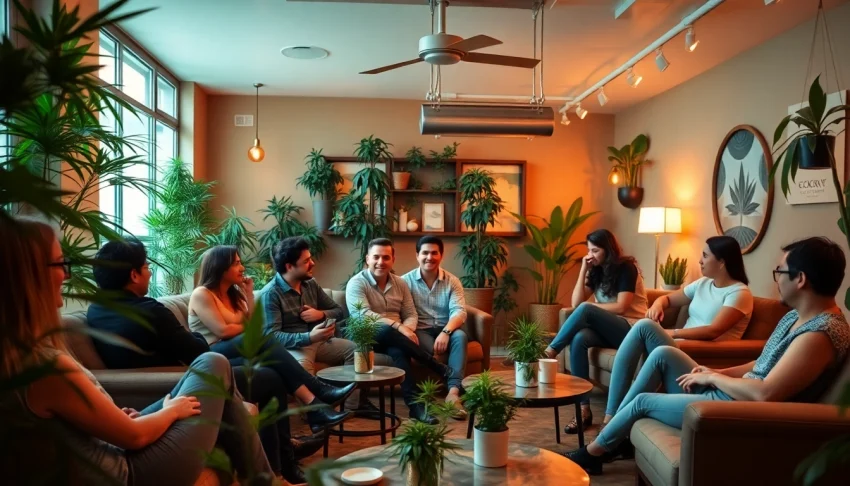 Profiter de l'expérience d'un social club espagne avec des membres détendus dans une ambiance conviviale.