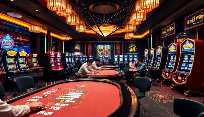 Engage in thrilling games at bk8thai ทางเข้า with dynamic casino atmosphere.