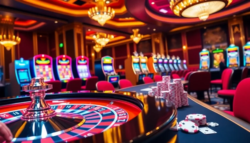 Engage in thrilling roulette action with 888new at a stylish casino.