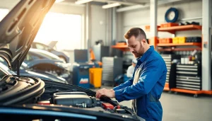 Find a skilled mechanic near me assisting with automotive diagnostics and repairs.