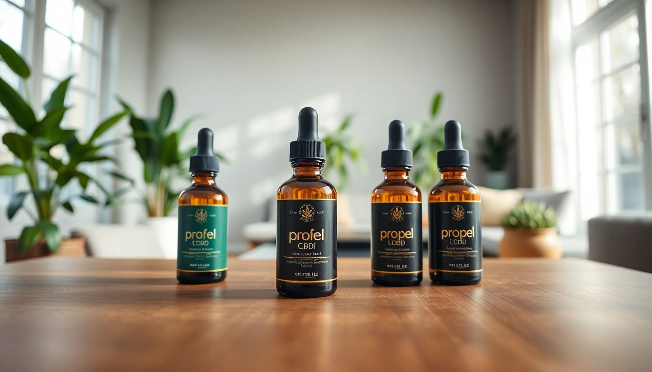 Elevate wellness with proper loud CBD products displayed in a serene home environment.